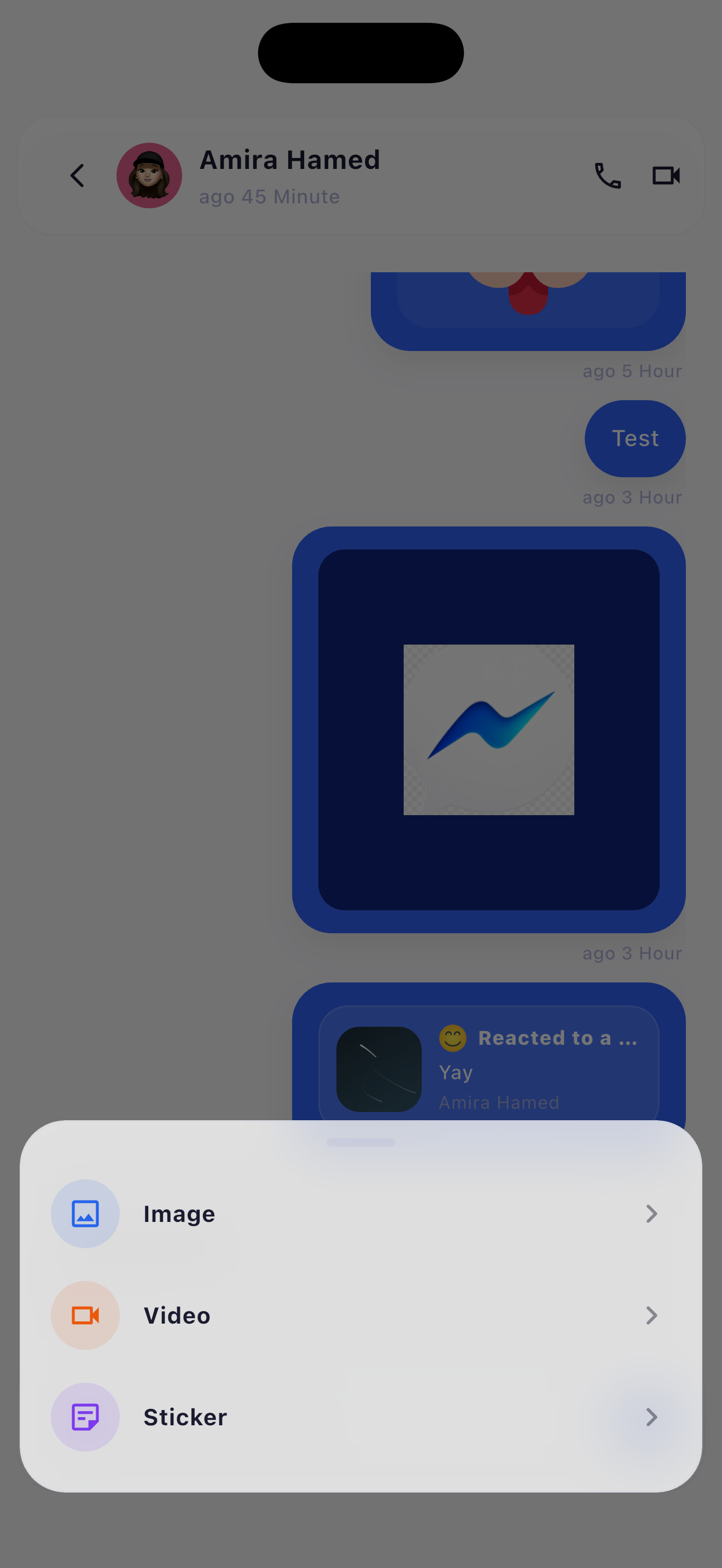Sngine Messenger – Flutter Social Networking App (Android & iOS) mobile preview